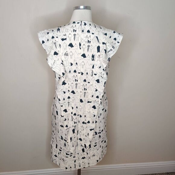 Diana Vapsve Lithuania Dress Graphic Print Art to Wear - Picture 10 of 14